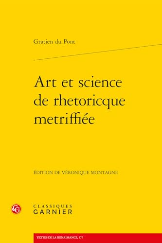 9782812406263: Art et science de rhetoricque metriffie