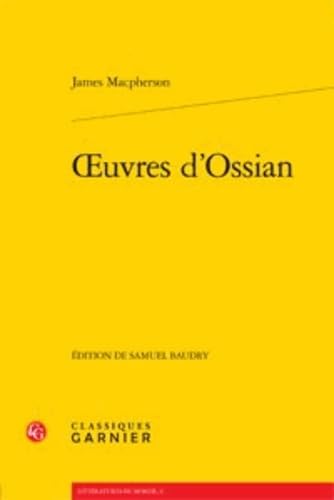 9782812408960: Oeuvres d'Ossian: 6 (Litteratures Du Monde)