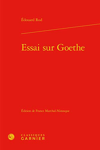 9782812431326: Essai sur Goethe