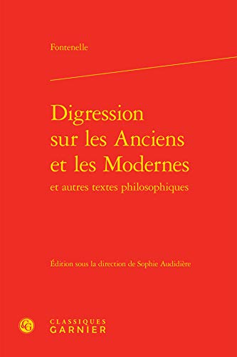 Stock image for Digression sur les Anciens et les Modernes for sale by Gallix