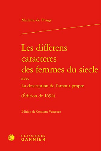 Beispielbild fr Les Differens Caracteres Des Femmes Du Siecle: Edition De 1694 (Textes De La Renaissance, 58) (French Edition) zum Verkauf von Gallix