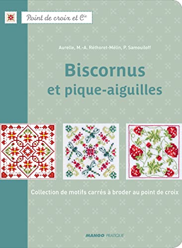 9782812500626: Biscornus et pique-aiguilles: Motifs carrs  broder au point de croix (POINT DE CROIX ET COMPAGNIE)