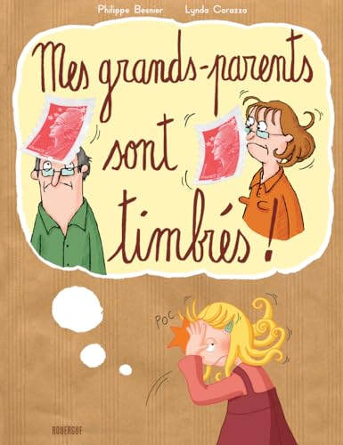 Immagine stock per Mes grands-parents sont timbr�s !