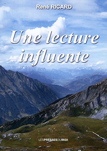 Stock image for UNE LECTURE INFLUENTE for sale by Gallix