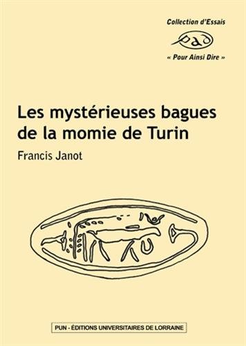 Beispielbild fr Les Mysterieuses Bagues de la Momie de Turin zum Verkauf von medimops