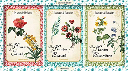 Stock image for Les carnets de l'herboriste: Coffret en 3 volumes : Mes plantes de sant ; Mes plantes de beaut ; Mes plantes de bien-être for sale by WorldofBooks