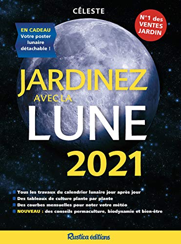 Beispielbild fr Jardinez avec la Lune 2021: En cadeau : votre poster lunaire d tachable ! zum Verkauf von WorldofBooks