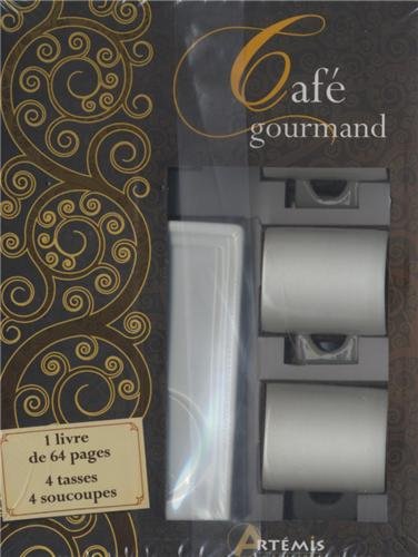 Imagen de archivo de Caf gourmand: 1 livre de 64 pages, 4 tasses, 4 soucoupes a la venta por Ammareal