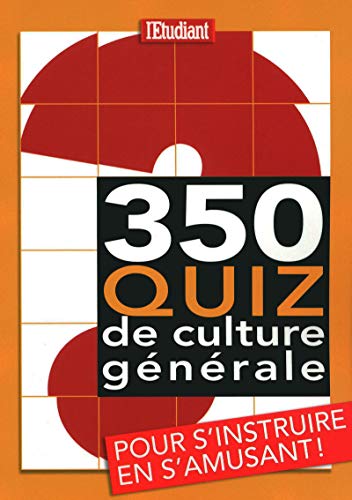 Beispielbild fr 350 Quiz De Culture Gnrale zum Verkauf von RECYCLIVRE