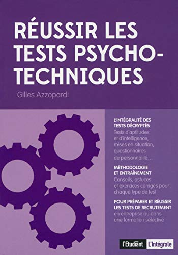 9782817604282: Russir les tests psychotechniques