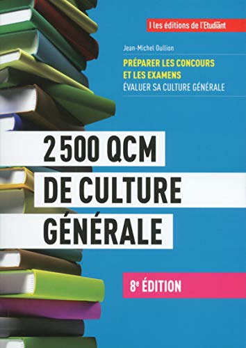 Beispielbild fr 2500 QCM de culture gnrale 8e dition zum Verkauf von Ammareal