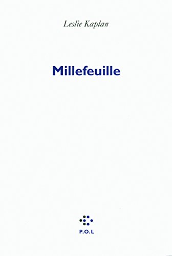 9782818016589: Millefeuille - Prix Wepler 2012