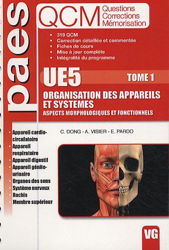Imagen de archivo de Organisation des appareils et systmes UE5 : Tome 1 a la venta por Ammareal
