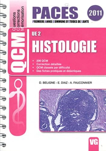 qcm paces histologie ue2