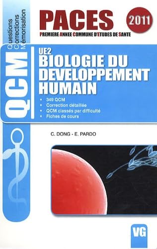 Imagen de archivo de Biologie du dveloppement humain: UE2 a la venta por Ammareal