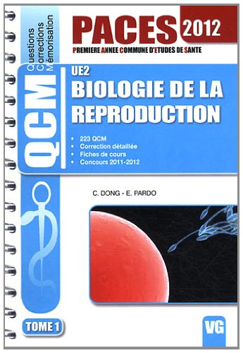 Imagen de archivo de Biologie de la reproduction UE2 : Tome 1 a la venta por Ammareal