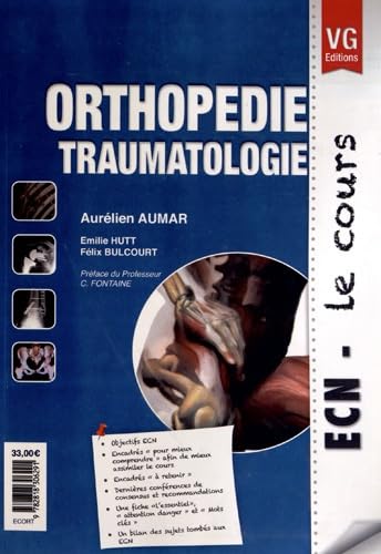 Beispielbild fr Orthopdie traumatologie zum Verkauf von Ammareal