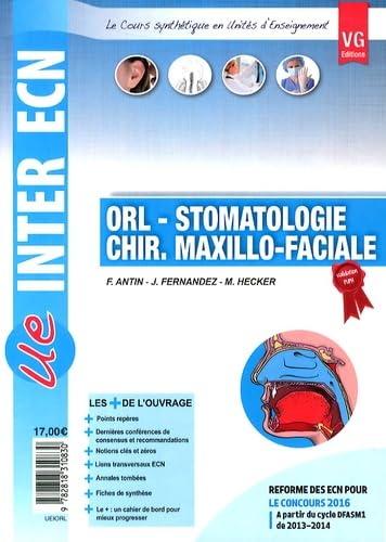 9782818310830: ORL Stomatologie Chirurgie maxillo-faciale