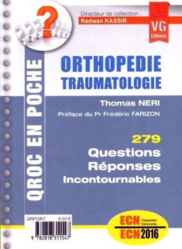 Beispielbild fr Orthopdie Traumatologie zum Verkauf von Ammareal