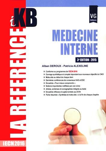 Stock image for Medecine interne for sale by Ammareal