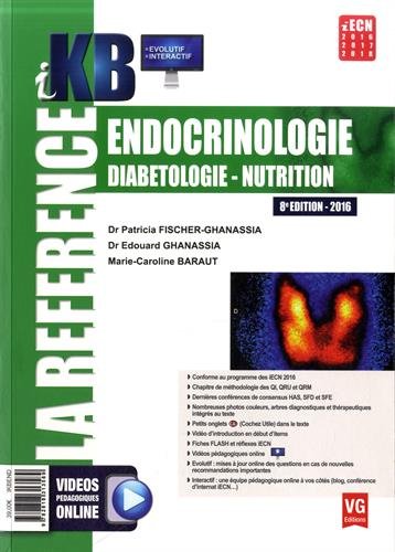 Beispielbild fr Endocrinologie, diabtologie, nutrition zum Verkauf von Ammareal