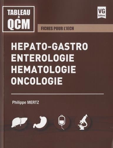 Stock image for Hpato-gastro Entrologie Hmatologie Oncologie for sale by Ammareal