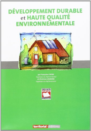 Stock image for Dveloppement durable et haute qualit environnementale for sale by Ammareal