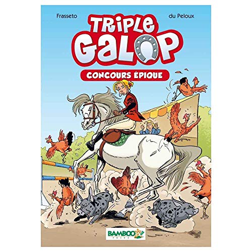 9782818909652: Triple galop - poche tome 3 - Concours pique (BAMBOO HUMOUR)