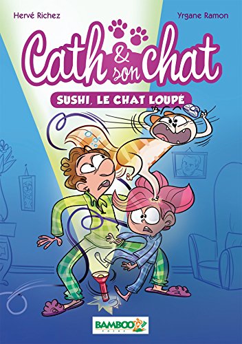 Beispielbild fr Cath & son chat, Tome 1 : Sushi, le chat loup zum Verkauf von medimops