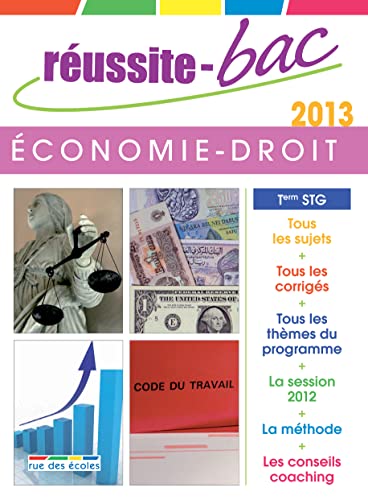 Beispielbild fr Russite-Bac 2013 Economie Droit Term STG zum Verkauf von Ammareal
