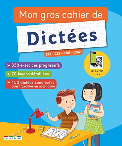 9782820804273: Mon gros cahier de dictes: CE1 - CE2 - CM1 - CM2