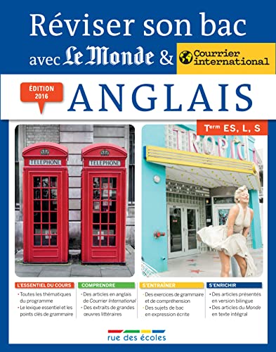 Stock image for Rviser son bac avec Le Monde et Courrier international : Anglais for sale by Ammareal