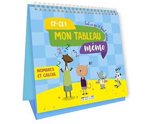 Beispielbild fr Mon Tableau Mmo, Nombres Et Calcul, Cp, Ce1 : Tout Ce Qu'il Faut Savoir zum Verkauf von RECYCLIVRE