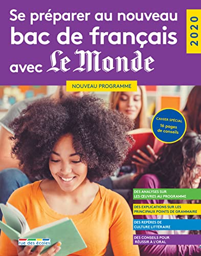 Imagen de archivo de Se pr parer au nouveau bac de français avec Le Monde 2020: Nouveau programme cahier sp cial 16 pages de conseils a la venta por WorldofBooks