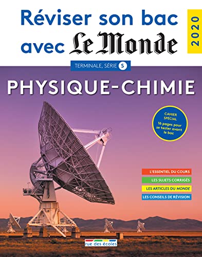 Beispielbild fr Réviser son bac avec le monde 2020 physique-chimie [FRENCH LANGUAGE - No Binding ] zum Verkauf von booksXpress
