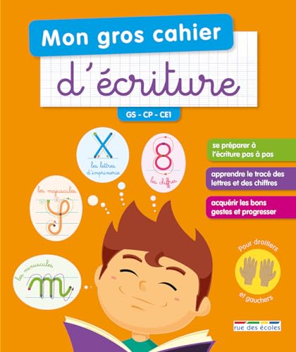 9782820810410: Mon gros cahier d'criture GS, CP, CE1