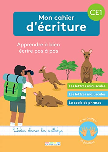 Stock image for Mon cahier d'criture CE1: Apprendre  bien crire pas  pas for sale by Librairie Th  la page