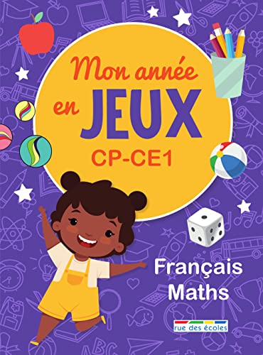 Imagen de archivo de Mon Anne En Jeux Cp-ce1 : Franais, Maths a la venta por RECYCLIVRE