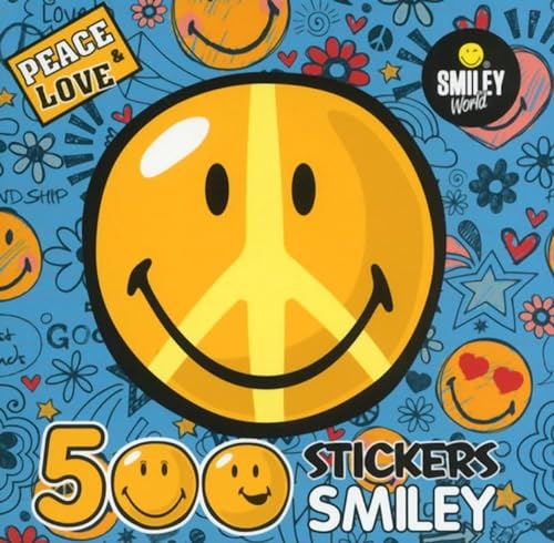 9782821202771: Peace & love: 500 stickers smiley