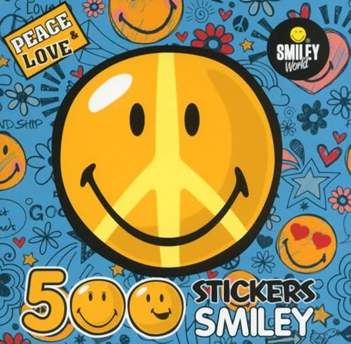 9782821202771: Smiley mini - peace et love: 500 stickers smiley