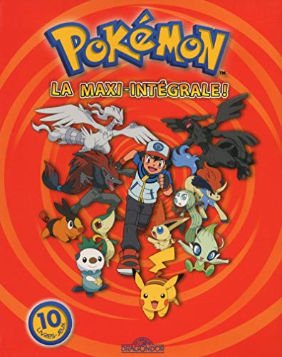 La Maxi Intégrale Pokémon - Livre-jeu avec 10 aventures - Dès 5