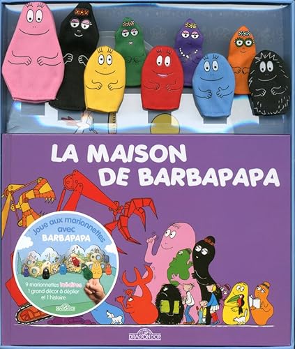 9782821203655: Coffret BARBAPAPA - La maison de Barbapapa: Coffret livre + dcor + 9 marionnettes