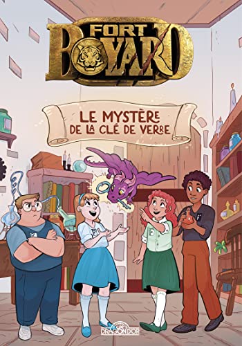 Imagen de archivo de Fort Boyard - Le Mystre de la cl de verre - Lecture roman jeunesse mission TV - Ds 7 ans a la venta por Ammareal