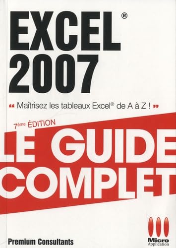 Stock image for GUIDE COMPLETEXCEL 2007 for sale by Ammareal