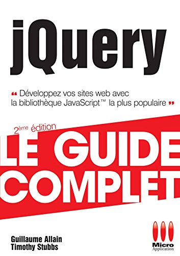 9782822401500: GUIDE COMPLET JQUERY