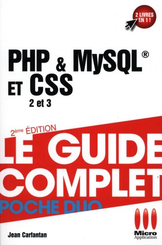 Stock image for GUIDE COMPLET DUO PHP MYSQL ET CSS for sale by Ammareal