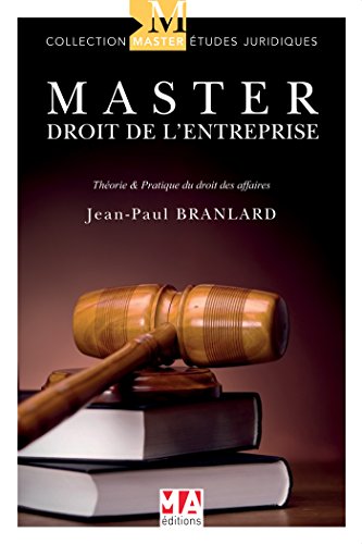 Beispielbild fr MASTER - DROIT DE L'ENTREPRISE zum Verkauf von medimops