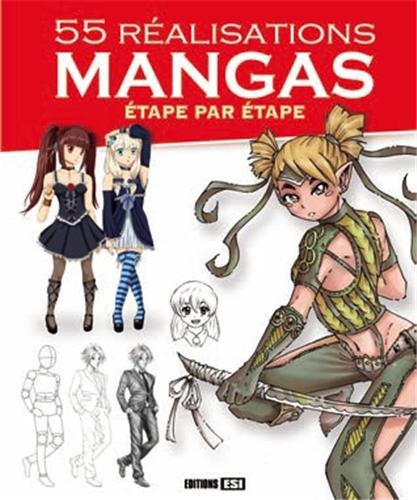 9782822600743: 55 realisations mangas etape par etape* (0)