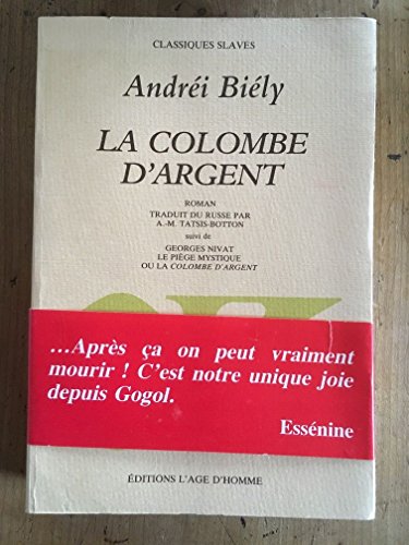 Beispielbild fr La Colombe d'argent zum Verkauf von Goldstone Books