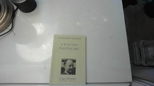 9782825100646: L'Enfant posthume